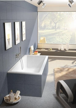 Riho Rethnik Cubic Einbau-Badewanne 180 x 80 cm wei&szlig; (B106001005)