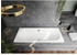 Kaldewei CLASSIC DUO Rechteck-Badewanne Modell 109 mit Invisible Grip alpinweiß (290900011001)