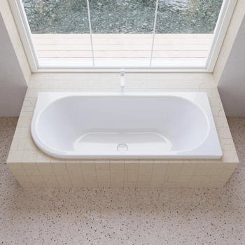 Kaldewei Centro Duo 1 Eck-Badewanne links Modell 129 weiß (282900011001)