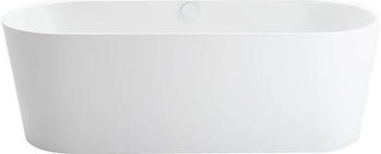 Schröder Wannentechnik Themse Fine F Freistehende Ovalbadewanne 180 x 80 cm Weiß (0020340440001)