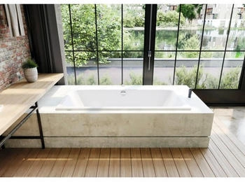 Kaldewei ASYMMETRIC DUO Rechteck-Badewanne Modell 740 alpinwei&szlig; (274000011001)