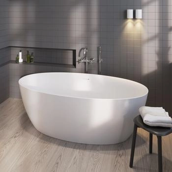 Riho Freistehende Badewanne weiß (BD23005)