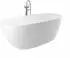 Kludi Resa O Ovale freistehende Badewanne 180x80cm, weiß matt (51BF0153)