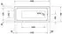 Duravit D-Code Rechteck-Badewanne 1600x700mm, weiß (700669000000000)