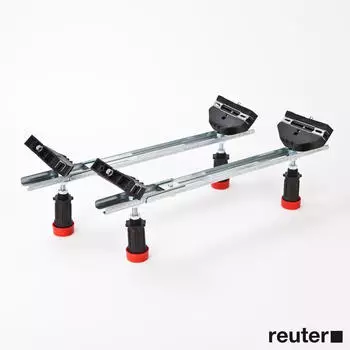 Mepa WSgrip Badewannenfu&szlig; Stahl, h&ouml;henverstellbar, f&uuml;r Kaldewei Stahlwannen (110020)