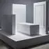 Bette Select Rechteck-Badewanne Einbau seitlicher Überlauf (3421-000PLUS)