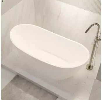 Bernstein Bellagio 2.0 Freistehende Badewanne Acryl Weiß Glänzend 180x80cm (BELLAGIO 2.0)