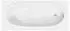 Duravit Balcoon Rechteck-Badewanne Einbau 1800x800mm, Weiß Matt (700678030000000)