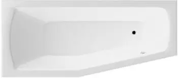 HAK Opava Badewanne 160x70x44cm, links, wei&szlig; (C1670)