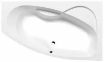 polysan Mamba R Eckbadewanne asymmetrisch 160x95cm rechts weiß (28111)
