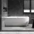 Bernstein Lena Corner Eckbadewanne Acryl Weiß Glänzend 170x75x60cm Links (LENA CORNER)