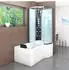 AcquaVapore K50-L02-WP Whirlpool-Duschkabine mit Wanne 170x100cm, weiß (K50-L02-WP)