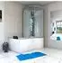 AcquaVapore K50-L01-WP-EC Whirlpool-Duschkabine mit Wanne 170x100cm, ESG-Sicherheitsglas, Touchscreen (K50-L01-WP-EC)