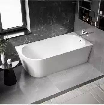 Bernstein Nora Corner Eckbadewanne Acryl Wei&szlig; 170x80cm, Einbau Rechts
