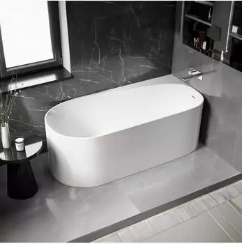 Bernstein Onda Corner Eckbadewanne Acryl halbfreistehend 170x78cm (37113)