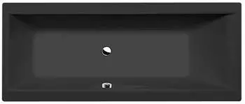 HAK CLEO Rechteckwanne 170x70x48cm, schwarz matt (74611-21)
