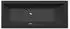HAK CLEO Rechteckwanne 170x70x48cm, schwarz matt (74611-21)
