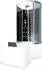 AcquaVapore K50-L30-WP-EC Whirlpool-Duschkabine mit Wanne 170x100cm, ESG-Sicherheitsglas, schwarz (K50-L30-WP-EC)
