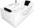 AcquaVapore Whirlpool-Eckbadewanne W81R-TH-C-SC 180x90cm, Radio, Farblicht, aktive Schlauch-Reinigung (W81R-TH-C-SC)