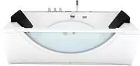 Acquavapore - Whirlpool Pool Badewanne Wanne W81r-th-b-sc 180x90cm Mit