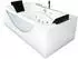 AcquaVapore W81R-TH-A-SC Whirlpool-Eckbadewanne 90x180cm mit Radio und Farblicht (W81R-TH-A-SC)