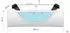 AcquaVapore W81H-TH-C-SC Whirlpool-Eckbadewanne 180x90cm, weiß, Kunststoff (W81H-TH-C-SC)
