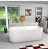 AcquaVapore Freistehende Badewanne F07, Acryl, oval, 170x80cm (F07-170-B-EA)