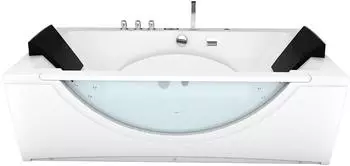 AcquaVapore W81H-TH-B-SC Whirlpool-Badewanne rechteckig 180x90cm