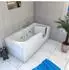 AcquaVapore Seniorenwanne mit Tür, Whirlpool, rechteckig, 150x75cm (S17-EH-WP-L)