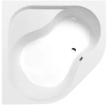 polysan EDERA Eckbadewanne 152x152x54cm, weiß (91111)
