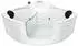 AcquaVapore W70-TH Whirlpool-Eckbadewanne mit Tür 150x150cm, weiß (W70-TH-EA)