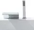 Basera Futuna Basic Eck-Whirlpool-Badewanne 140x140cm, 13 Massagedüsen, LED (BA3005016)