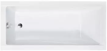 Badland Rechteck-Badewanne MODERN 140x70 Acryl mit Wannenträger und Ablauf