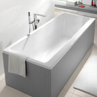 VB Badewanne Subway 1800x800x505mm Duo Rechteck Wei&szlig; Alpin