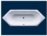 Kaldewei Vaio Duo 6 Sechseckbadewanne 952, Badewannen, 233200013001, alpinwei&szlig; mit