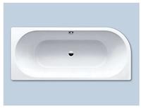 Kaldewei CENTRO DUO 1 LINKS Mod. 136 Eckbadewanne 180 x 80 cm, links abgerundet,