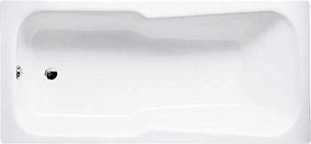 Bette Set Rechteck-Badewanne mit Duschzone, Einbau, 2560-000PLUS