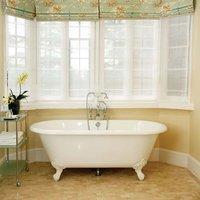victoria+albert Cheshire freistehende Badewanne 80 x 175 cm (CHE-N-SW+FT-CHE-SW)