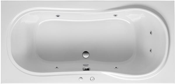 Ottofond Palma Typ 2 Luxus Rechteckbadewanne 90 x 190 cm