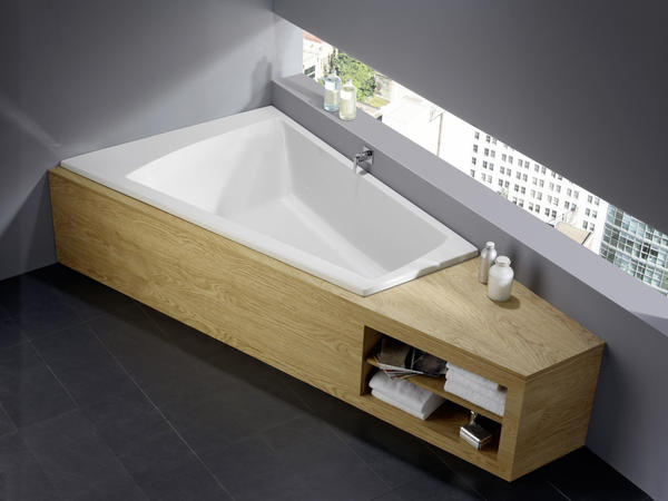 repaBAD Genf Duo Eckbadewanne 170 x 110 cm rechts weiß 0025573-0001