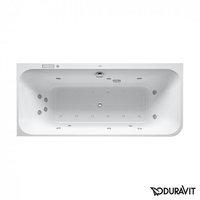 Duravit Happy D.2 Rechteck Whirlwanne 180 x 80 cm mit Combi-System E Ecke links wei&szlig; (760316000CE1000)