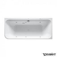 Duravit Happy D.2 Rechteck Whirlwanne 180 x 80 cm mit Jet System Ecke rechts weiß (760317000JS1000)