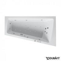 Duravit Paiova Whirlwanne 170 x 100 cm mit Combi-System E Ecke rechts Rückenschräge rechts weiß (760213000CE1000)