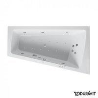 Duravit Paiova Whirlwanne 170 x 100 cm mit Combi-System P Ecke rechts Rückenschräge rechts weiß (760213000CP1000)