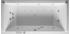 Duravit Starck Whirlpoolbadewanne 100 x 200 cm (760341000CE1000)