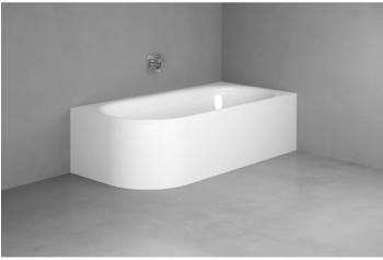 Bette Lux Oval V 185 x 85 cm weiß (3436-000CELVS)