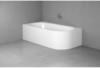 Bette Lux Oval IV 175 x 80 cm weiß (3425-000CERVS)