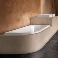 Kaldewei CENTRO DUO 1 LINKS Mod. 136 Eckbadewanne 180 x 80 cm, links abgerundet, mit