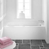 Kaldewei Cayono 749 Rechteck-Badewanne L: 170 B: 70 H: 41 cm Antislip, weiß Perl-Effekt 274930003001