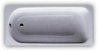 Kaldewei Saniform Badewanne 112230003001 175x75cm, Antislip Perl-Effekt, wei&szlig;